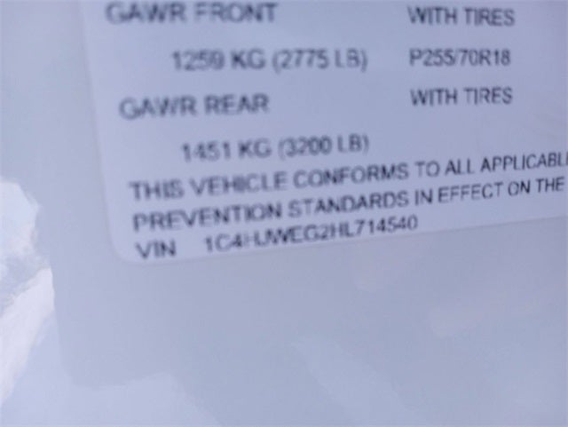 2017 Jeep Wrangler Unlimited Sahara