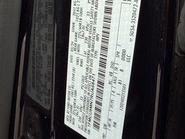 2024 Ford Escape ST-Line