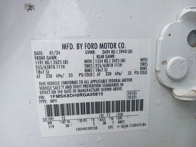 2024 Ford Explorer XLT