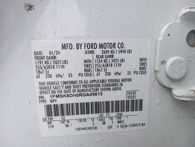 2024 Ford Explorer XLT