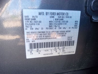 2023 Ford Explorer XLT