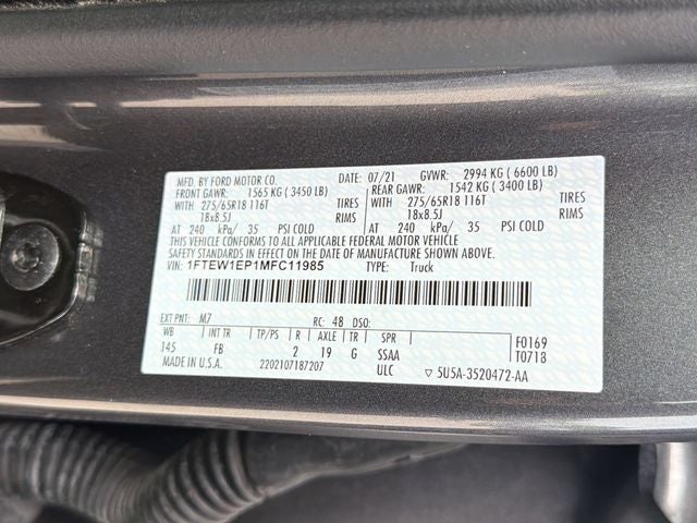 2021 Ford F-150 XLT