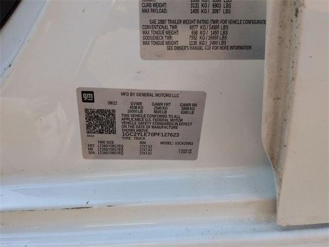 2023 Chevrolet Silverado 2500HD Work Truck 4WD