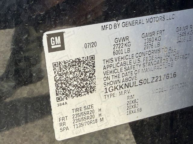 2020 GMC Acadia SLT