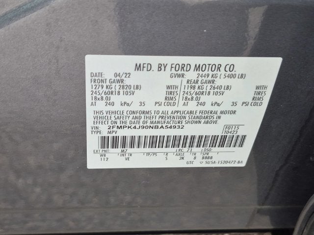 2022 Ford Edge SEL