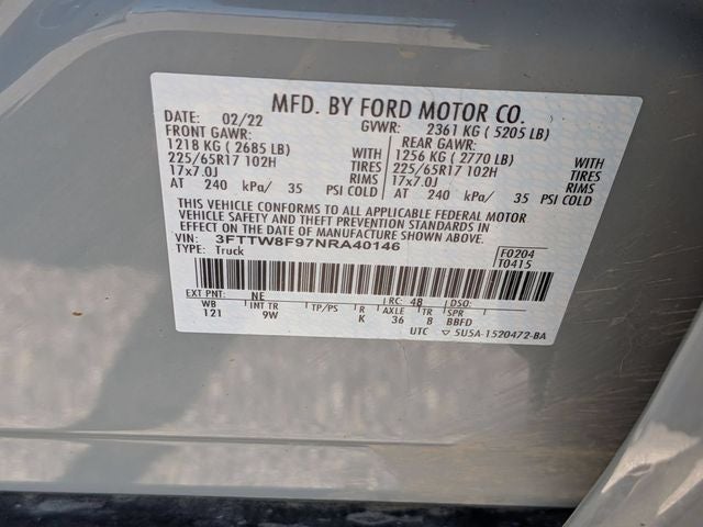 2022 Ford Maverick XL