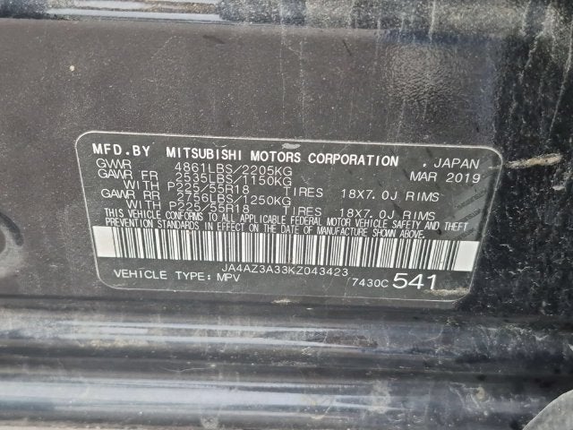 2019 Mitsubishi Outlander SE