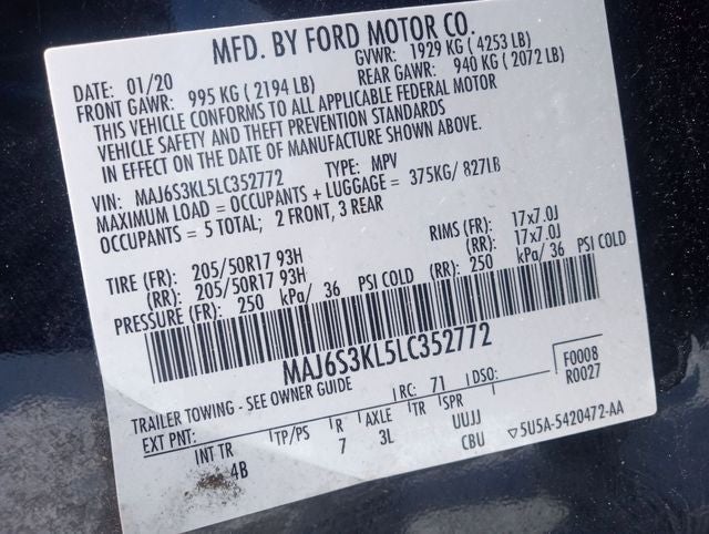 2020 Ford EcoSport Titanium