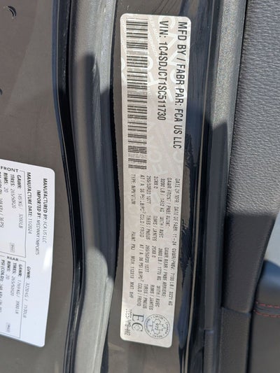 2025 Dodge Durango R/T Plus