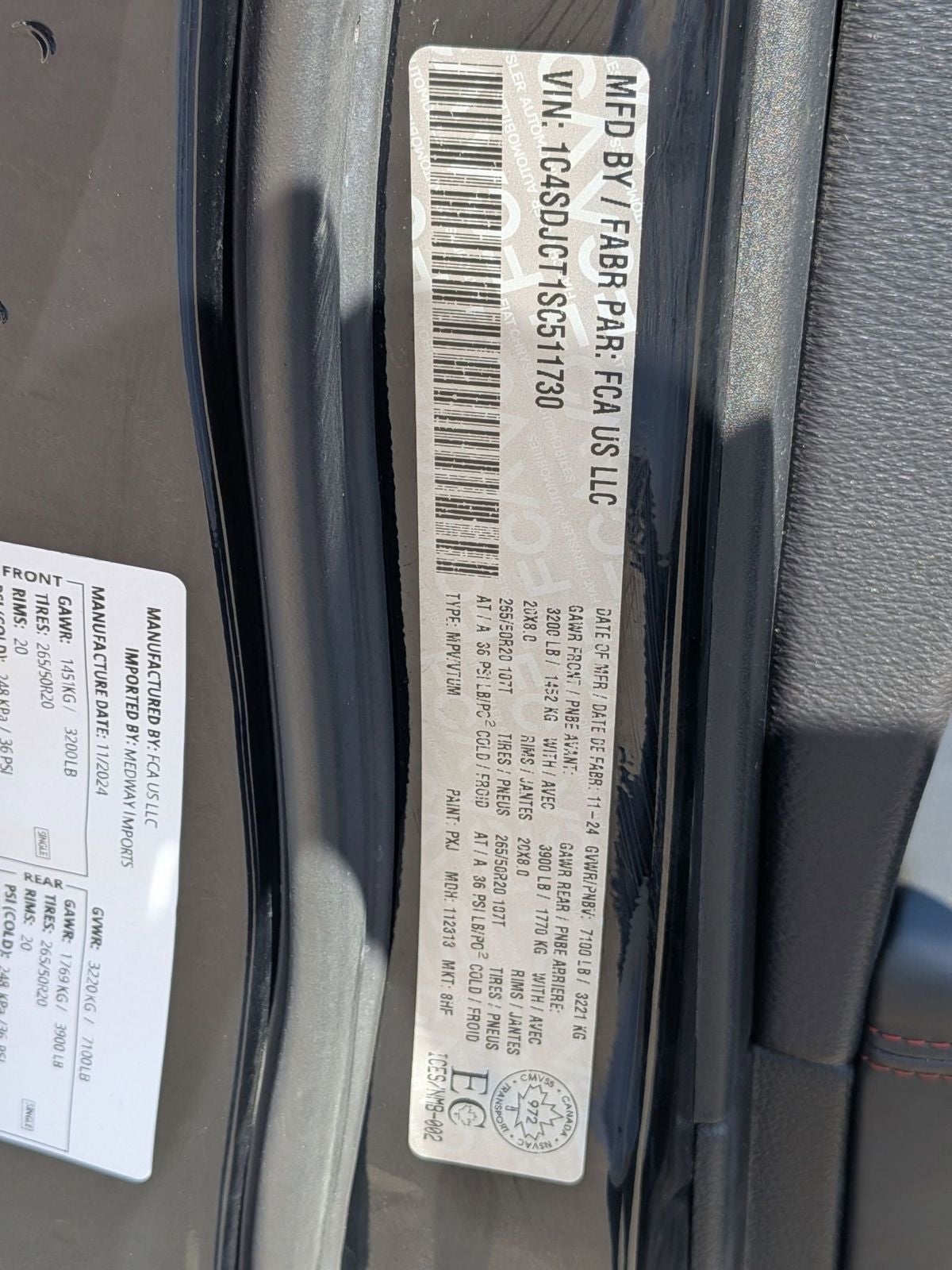 2025 Dodge Durango R/T Plus