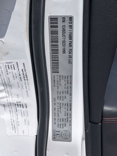 2025 Dodge Durango R/T Plus
