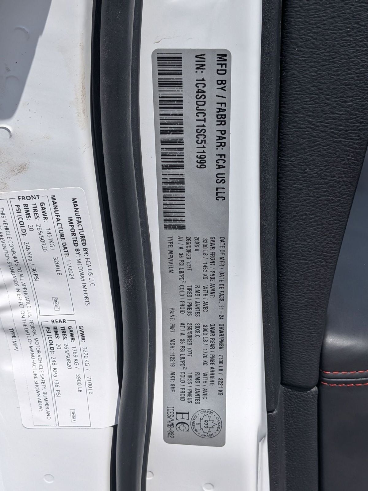 2025 Dodge Durango R/T Plus