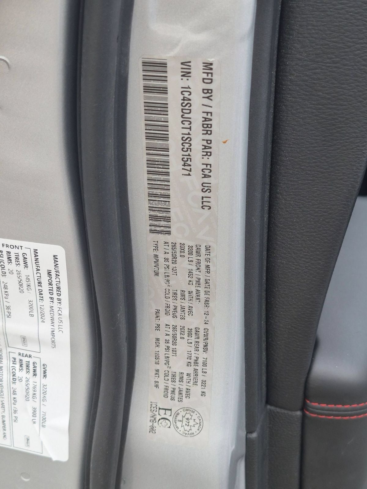 2025 Dodge Durango R/T Plus AWD