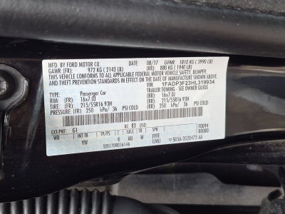 2017 Ford Focus SE