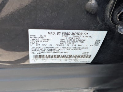 2022 Ford Explorer ST 4X4
