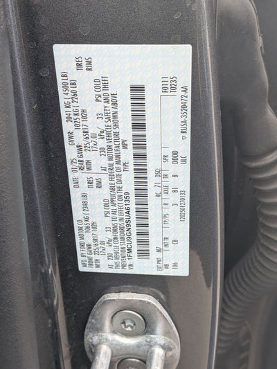 2025 Ford Escape Active