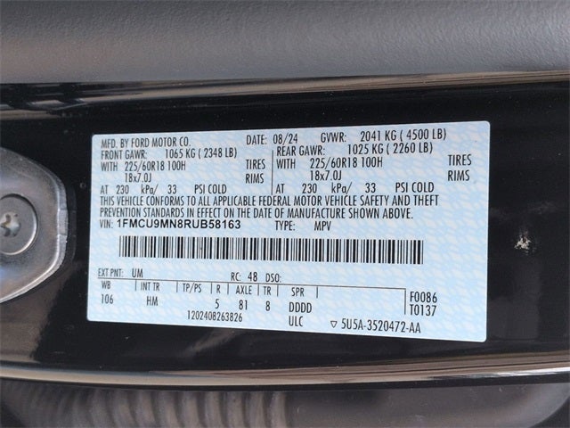 2024 Ford Escape ST-Line