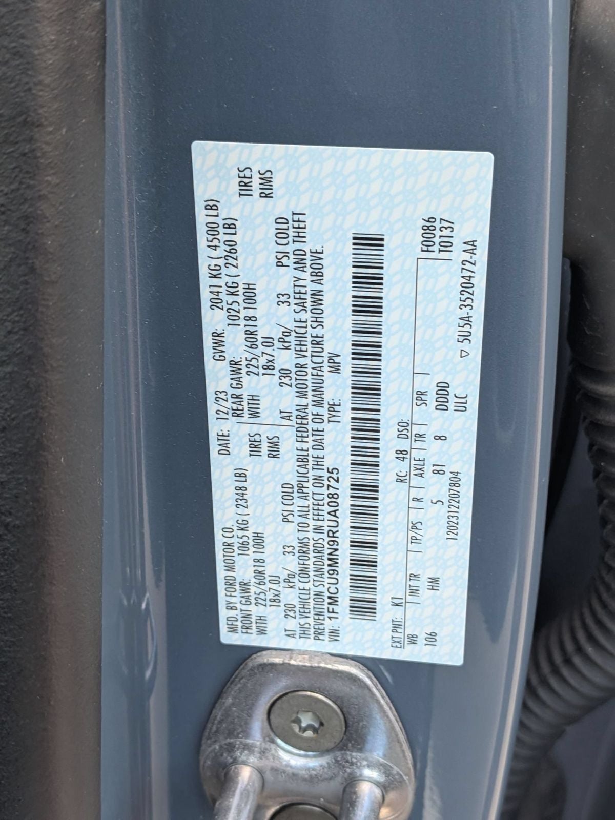 2024 Ford Escape ST-Line AWD