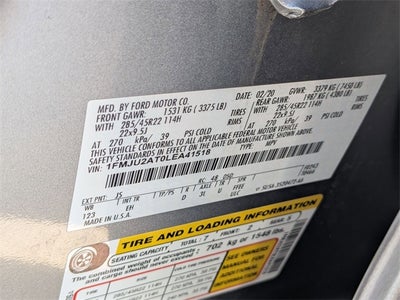 2020 Ford Expedition Limited