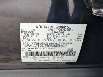 2022 Ford Explorer XLT