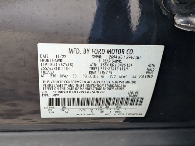 2022 Ford Explorer XLT