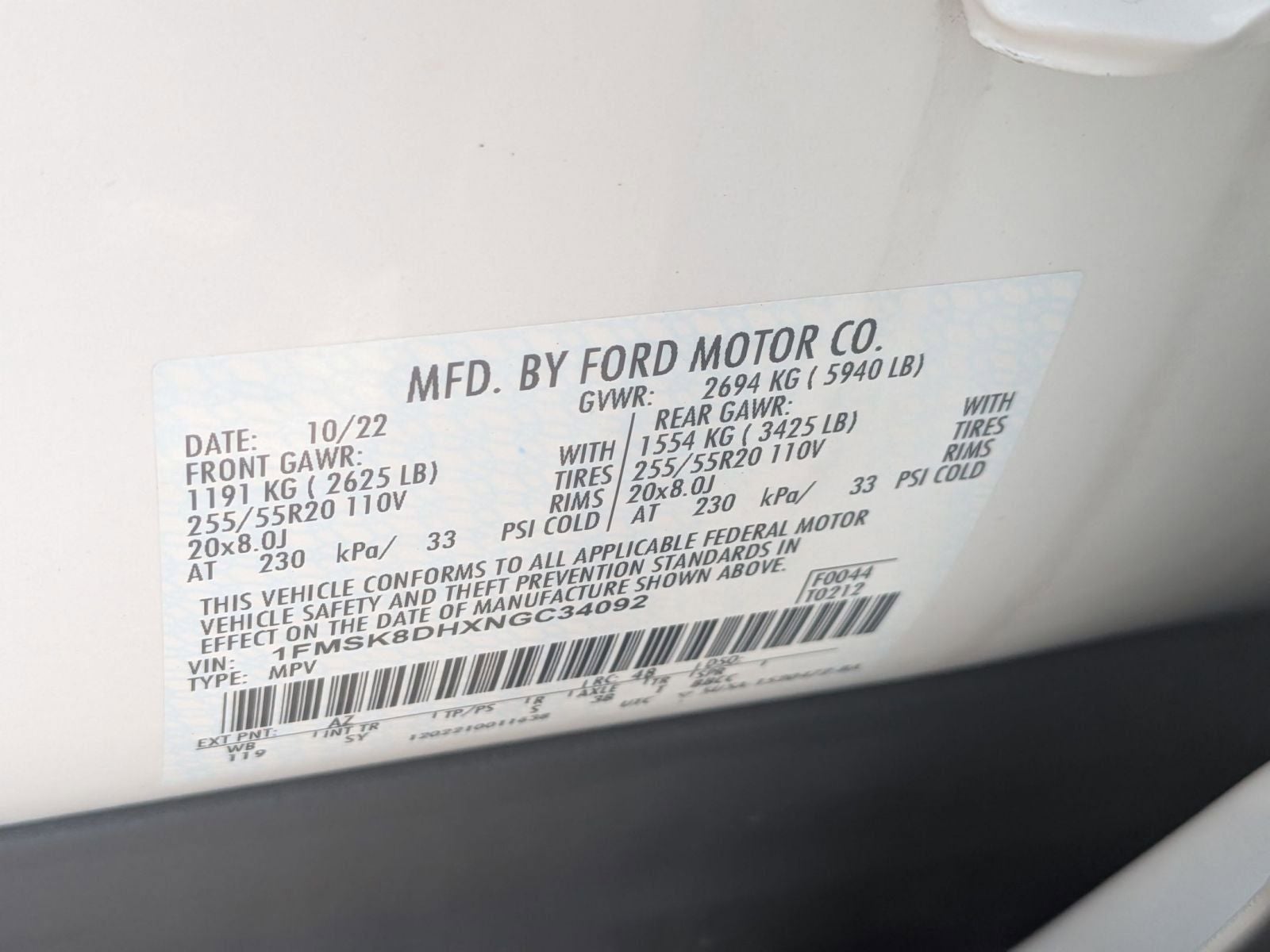 2022 Ford Explorer XLT