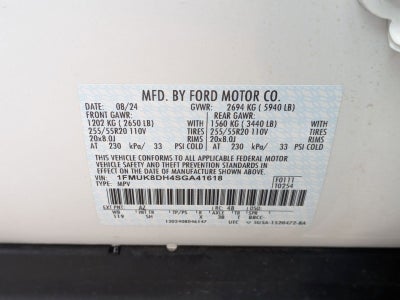 2025 Ford Explorer Active