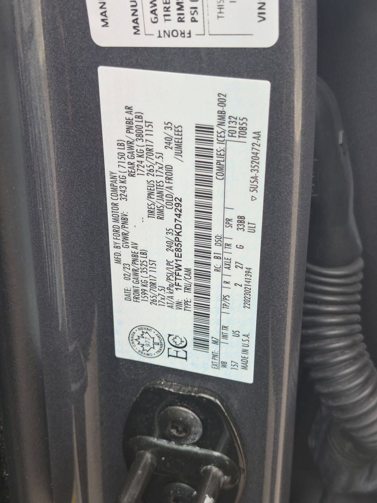2023 Ford F-150 XLT 4X4