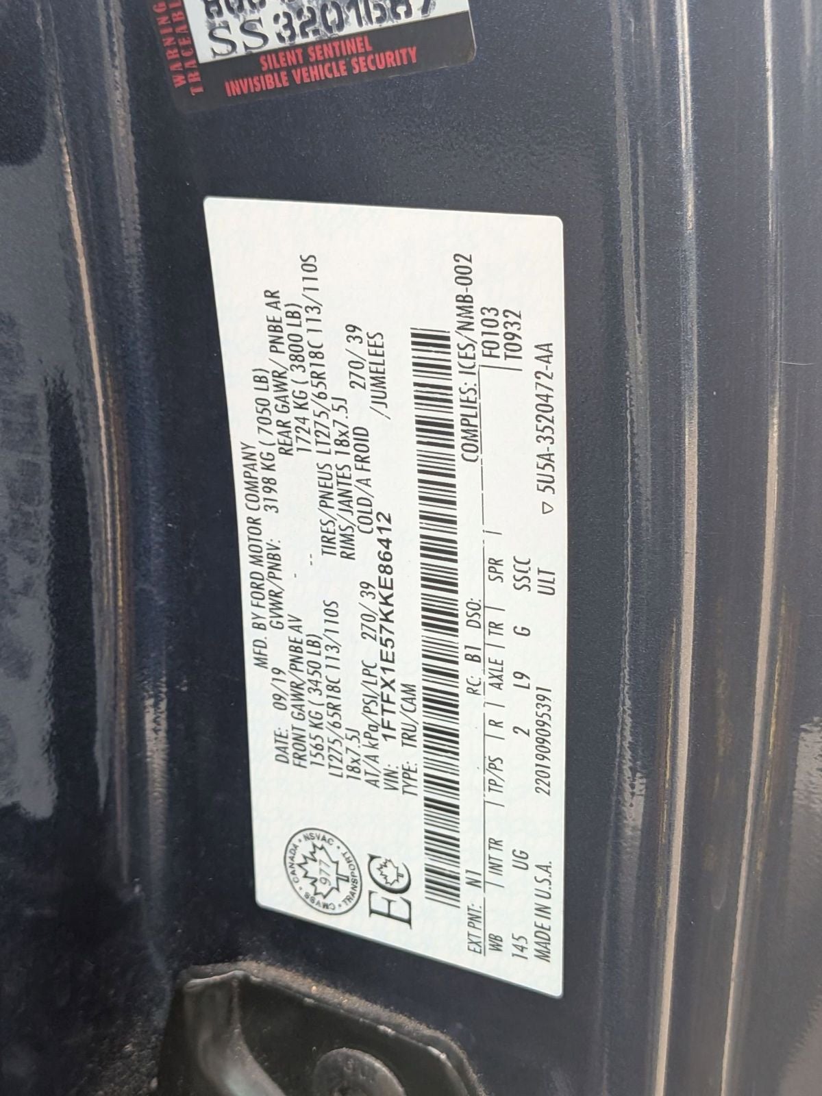 2019 Ford F-150 XLT