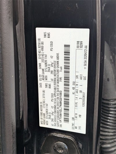 2022 Ford F-150 Lightning Lariat