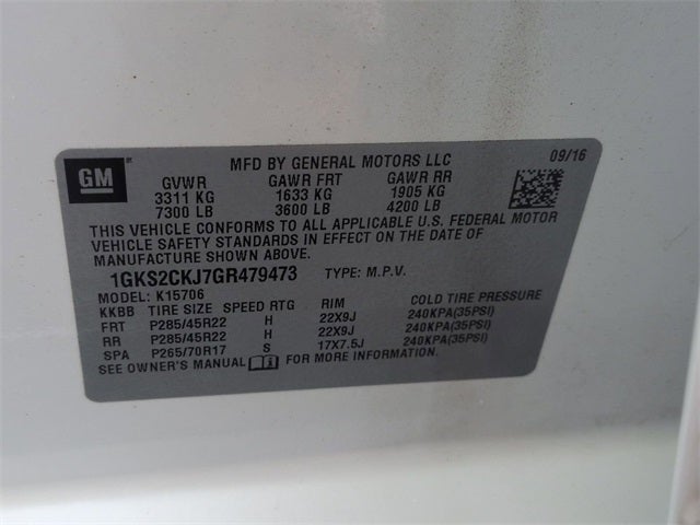 2016 GMC Yukon Denali