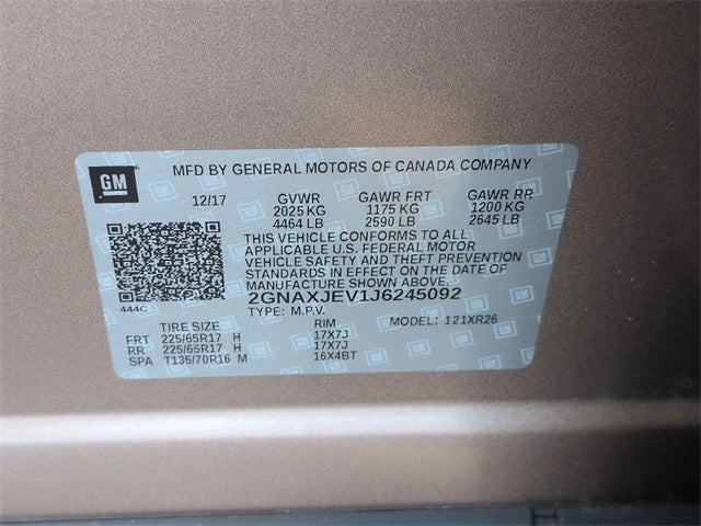 2018 Chevrolet Equinox LT