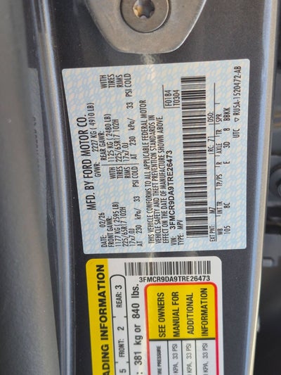 2026 Ford Bronco Sport Badlands 4X4