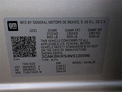 2022 Chevrolet Blazer RS