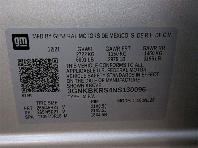 2022 Chevrolet Blazer RS