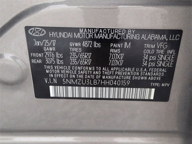 2017 Hyundai Santa Fe Sport 2.4 Base