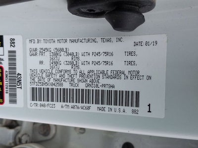 2019 Toyota Tacoma SR5 V6