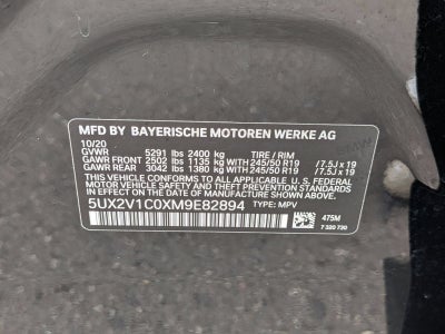 2021 BMW X4 xDrive30i AWD