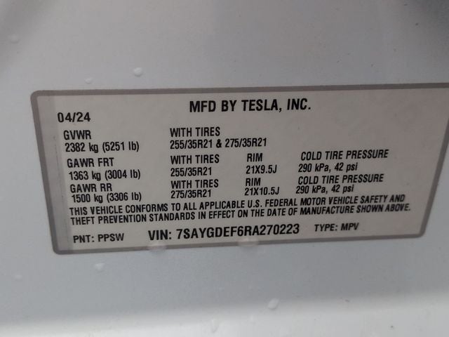 2024 Tesla Model Y Performance