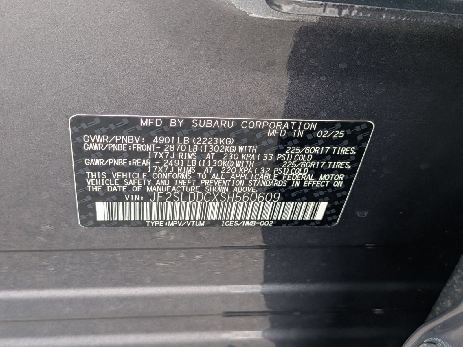 2025 Subaru Forester Premium AWD