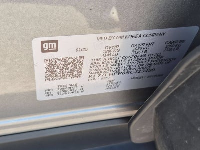 2025 Chevrolet Trax LT