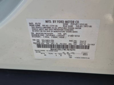 2022 Ford EcoSport SE 4X4