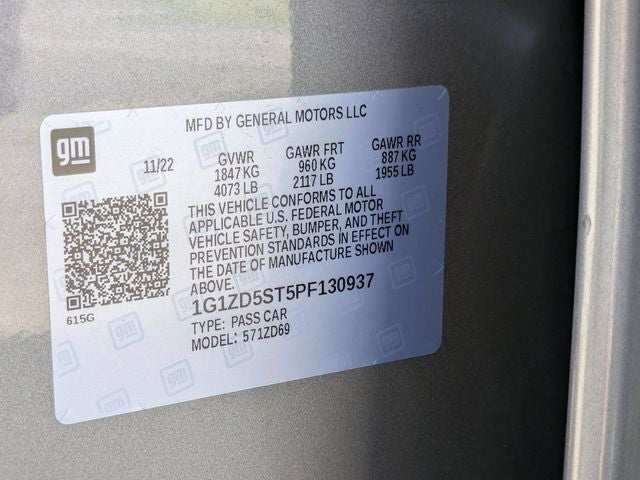 2023 Chevrolet Malibu LT 1LT