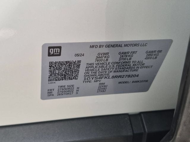2024 Cadillac Escalade Sport AWD