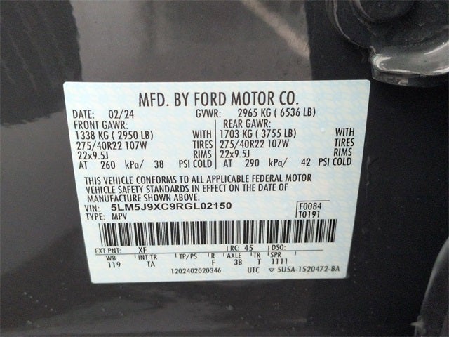 2024 Lincoln Aviator Black Label AWD