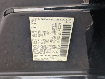 2017 Nissan Murano Platinum