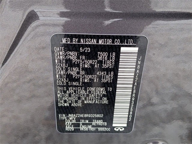 2024 INFINITI QX80 Premium Select