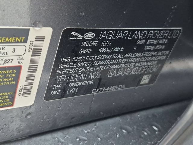 2018 Jaguar XE 25t Premium