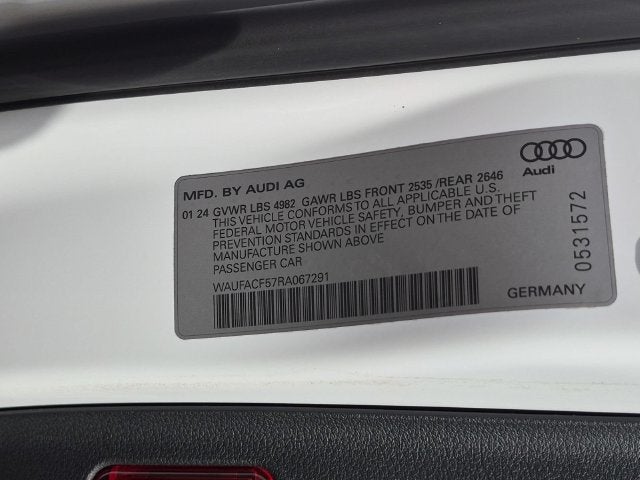 2024 Audi A5 Sportback 45 S line Premium Plus quattro