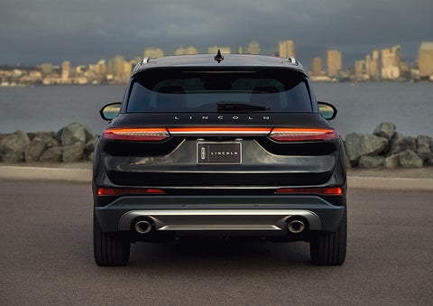 The rear lighting of the 2024 Lincoln Corsair® SUV spans the entire width of the vehicle. | LaFontaine Lincoln Grand Blanc in Flint MI